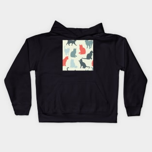 A collection of cats Kids Hoodie